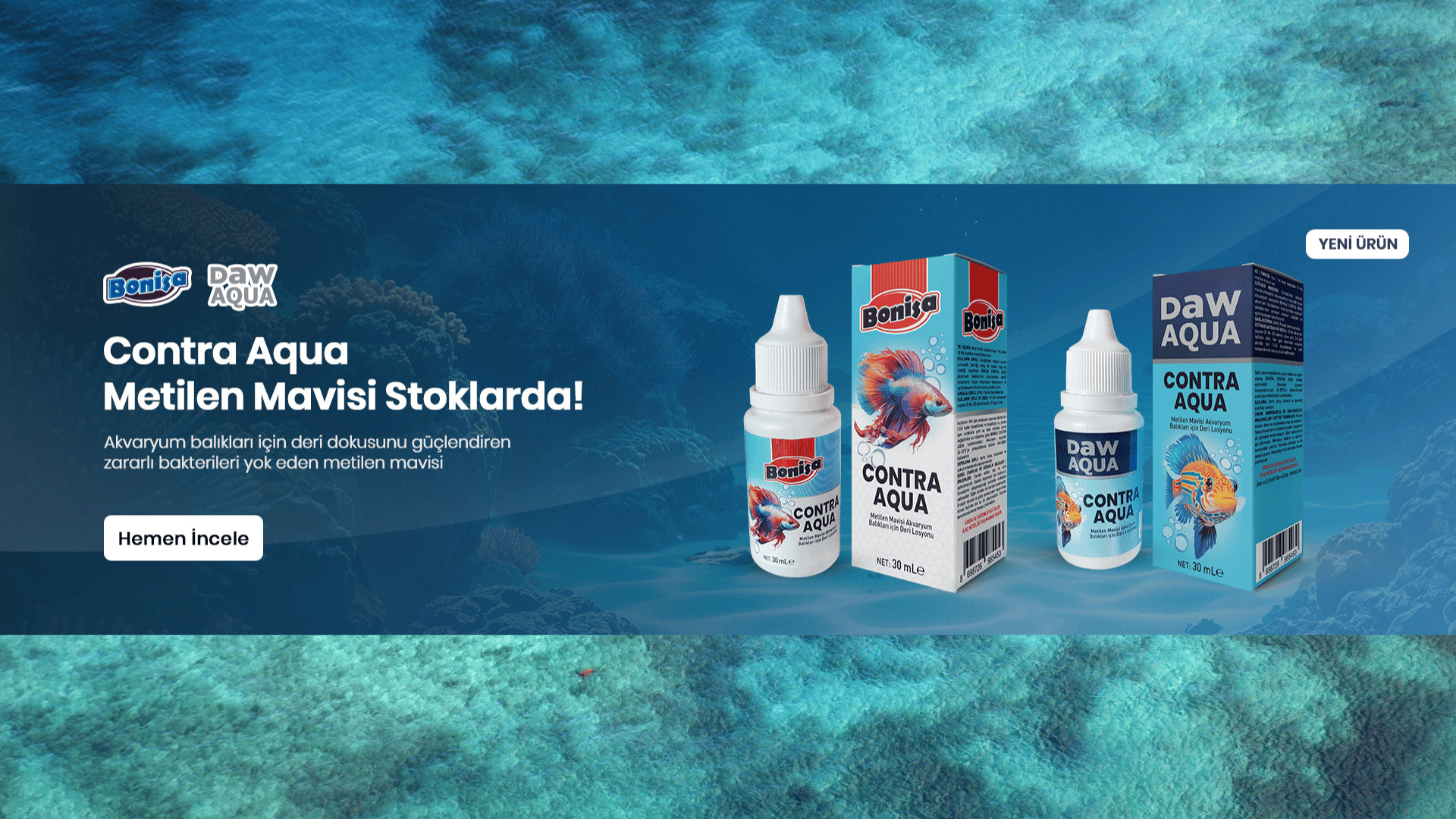 Contra Aqua Metilen Mavisi stoklarda
